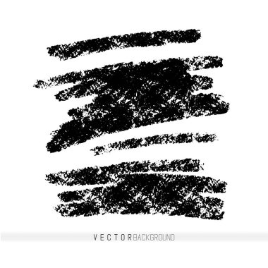 Vektör balmumu mum boya elle çizilmiş vuruş tasarım öğeleri olarak. El dokulu arka plan çekilmiş. Pastel boya darbeleri zemin için.