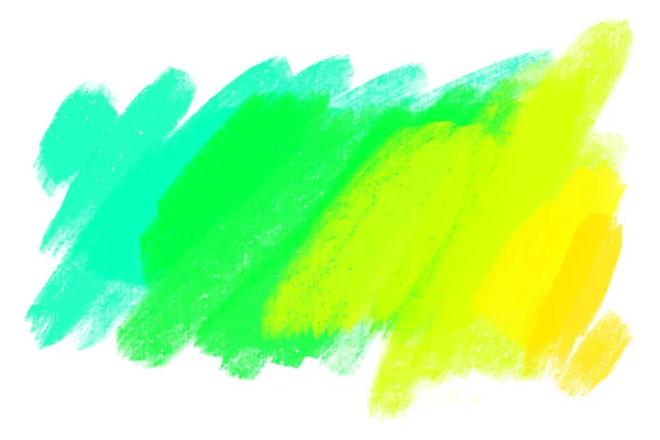 Kunstnerisk baggrund, vektor med penselstrøg, penselmaling look baggrund med farverige håndmalede pletter – Stock-vektor