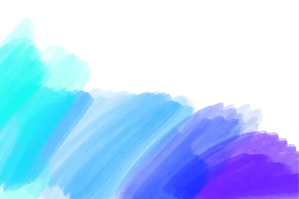 Umělecké pozadí, vektor s tahy štětcem různé barvy, akvarel vzhled pozadí s barevnými malovanými skvrnami — Stockový vektor