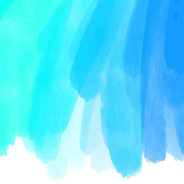 Künstlerischer Hintergrund, Vektor mit Pinselstrichen in verschiedenen Farben, Hintergrund im Aquarell-Look mit bunt bemalten Flecken — Stockvektor