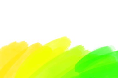 Sanatsal zemin, fırça darbeli vektör, fırça boyası arka plan renkli el boyalı lekeler.