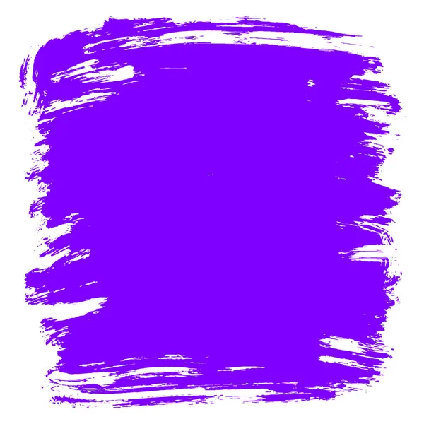 Artistieke achtergrond, vector met kwast beroertes Violette kleuren, olieverf blik achtergrond met kleurrijke geschilderde vlekken — Stockvector