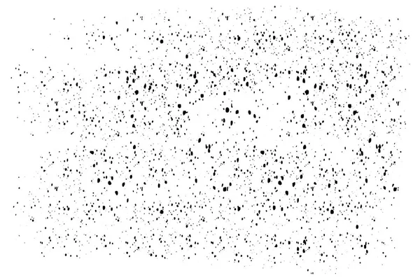 Grunge monokróm vector háttér. Por szorongást gabona, overlay képet egyszerűen szutykos hatás létrehozása objektum fölé. Absztrakt fröccsent, piszkos, textúra design. Kézzel rajzolt rizsszem felszínéről — Stock Vector