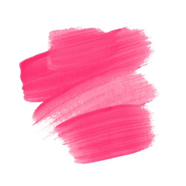 Vektör elle çizilmiş suluboya fırça leke. Renkli boyalı inme. Arka plan için sanatsal nokta.