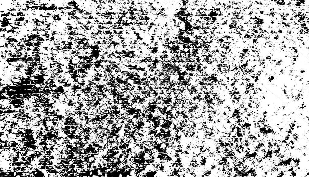 Distressed overlay texture of rough surface, textile, woven fabric . Grunge background. One color graphic resource.