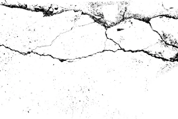 Sert bir yüzeyi olan çatlak bir şehir geçmişi var. Toz tanecikli dokuyu kaplıyor. Bir renk grafik kaynağı. — Stok Vektör
