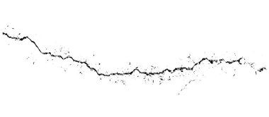 Sert bir yüzeyi olan çatlak bir şehir geçmişi var. Toz tanecikli dokuyu kaplıyor. Bir renk grafik kaynağı.