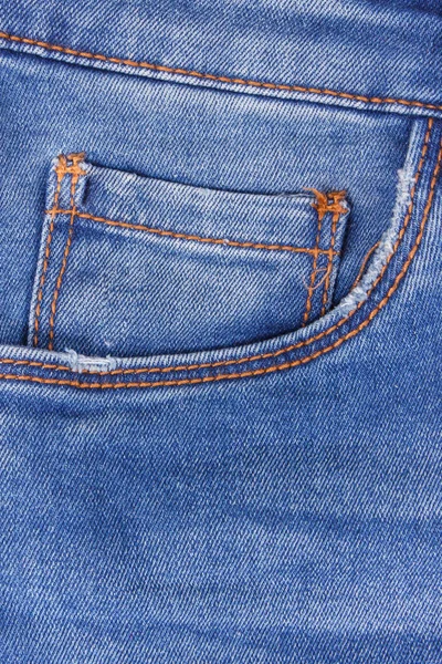 Marineblaue Jeanshose Konzept Der Lässigen Und Bequemen Kleidung — Stockfoto