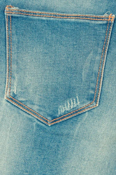 Calça Jeans Azul Marinho Conceito Roupas Confortáveis — Fotografia de Stock