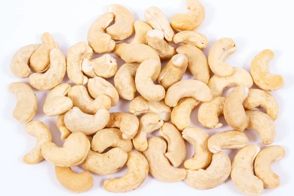 Zdravé Ořechy Kešu Obsahující Omega Kyseliny Vláknina Vitamíny Minerály Stravovacích — Stock fotografie