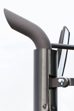 Kamyon veya diğer endüstriyel makine, çevre koruma ve azaltma taşımacılığında duman egzoz borusu