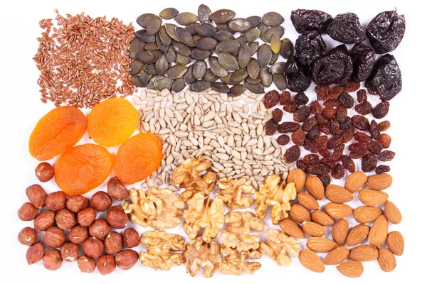 Doğal maddeler veya kaynak demir, vitaminler, mineraller ve diyet lifi, sağlıklı beslenme kavramı olarak ürünleri