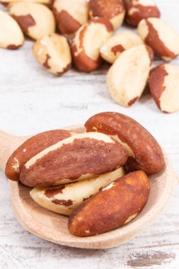 Brezilya, doğal mineral ve vitamin kaynağı olarak fındık, sağlıklı beslenme kavramı