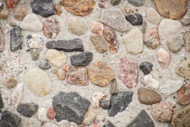 Birçok taş closeup arka plan doku olarak