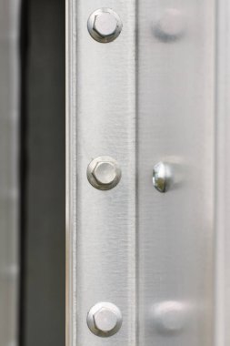 Vida ve cıvata endüstriyel makine, teknoloji kavramı bir parçası olarak