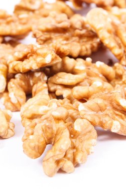Demir, Omega 3 asitleri, diyet elyaf ve mineraller, besleyici yeme içeren sağlıklı ceviz