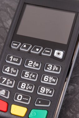 Nakitsiz ödeme için ödeme terminal, inanç oyun kağıdı okuyucu