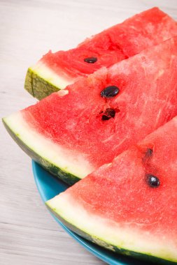 Kaynak vitamin ve mineral olarak doğal karpuz, sağlıklı sulu tatlı kavramı