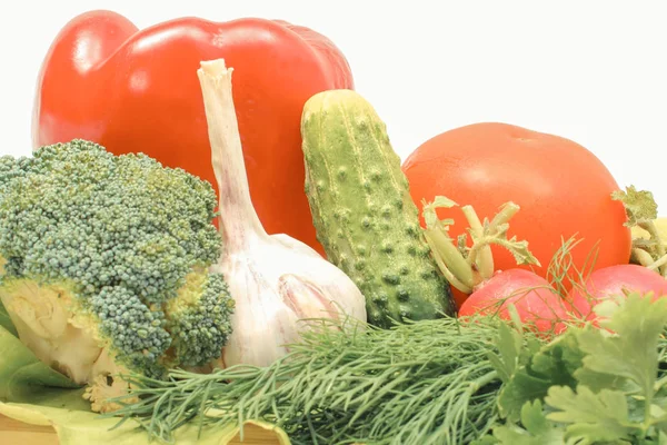 Fresh vegetables as source vitamins and minerals. Healthy eating — Stock Photo, Image