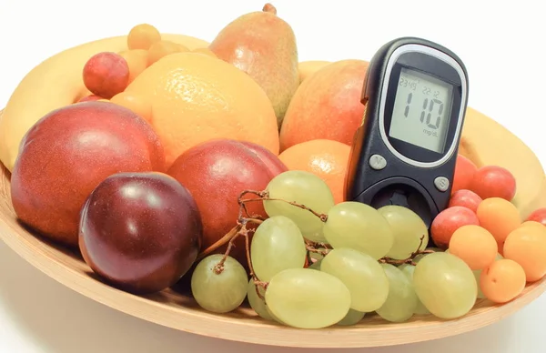 Glucose meter for measuring sugar level and fresh fruits