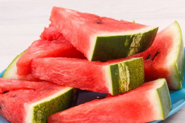 Kaynak olarak sulu karpuz doğal vitaminler ve mineraller, lezzetli ve sağlıklı tatlı kavramı