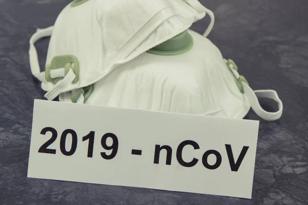 Yazıt 2019 Ncov Koruyucu Maske N95 Coronavirus Koruma Önlemleri Romantik — Stok fotoğraf