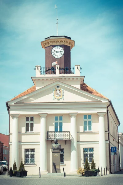 Konin Polen Juni 2017 Blick Auf Das Historische Rathaus Der — Stockfoto