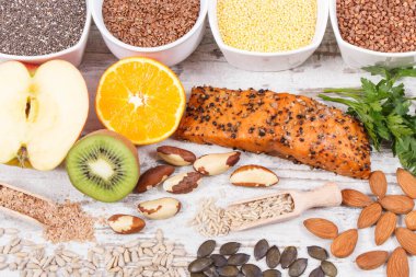 Tiroid bezi için sağlıklı besleyici yemek. Doğal vitamin ve mineraller içeren bileşenler