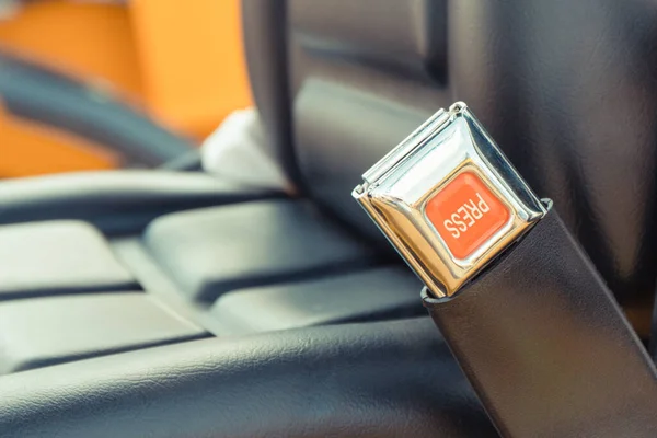 Seat Belt Car Other Industrial Machinery Concept Close Seat Belt — Stock Photo, Image