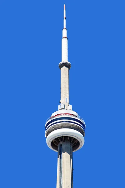 Top Van Tower Pod Tonen Van Onbekende Bezoekers Wandelen Buiten — Stockfoto