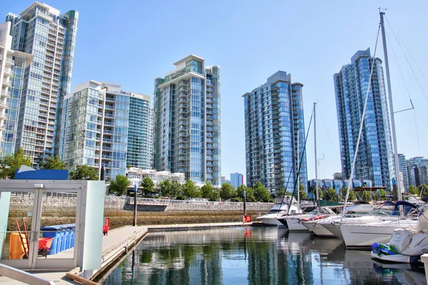 Popular Yaletown in Vancouver Downtown, BC, Canada — стоковое фото