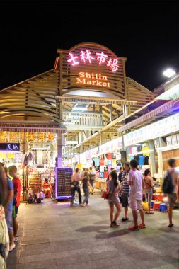 Taipei Tayvan Shilin Gece Pazarı