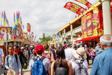 Carnival atmosfer Calgary yıllık olay