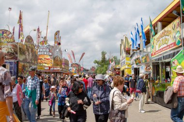 Carnival atmosfer Calgary yıllık olay