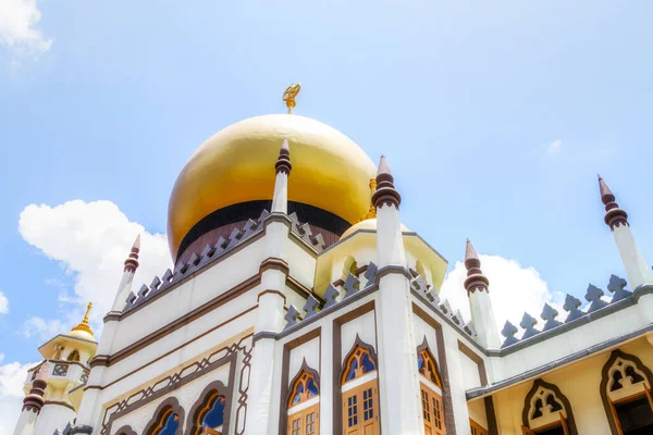 Die Masjid Sultan Moschee Kampong Glam Ist Ein Nationaldenkmal Singapur — Stockfoto