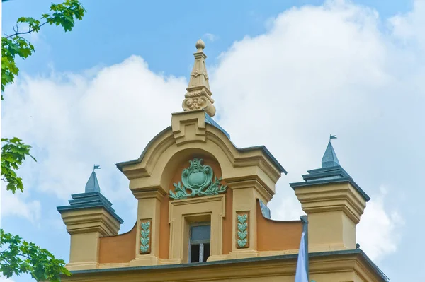 Starý Dům Krasnodaru Centrum Města Historickými Budovami — Stock fotografie