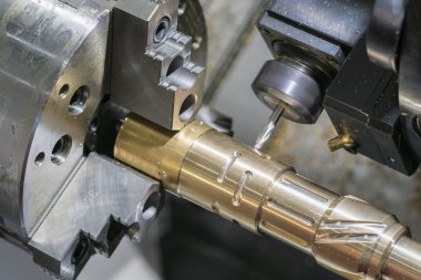 Otomotiv bölümü cnc Torna Makinesi, çoklu eksen Cnc Torna ve freze, tarafından yüksek duyarlık parçası üretim süreci freze ile tarafından karbür frezeler işleme operatörü