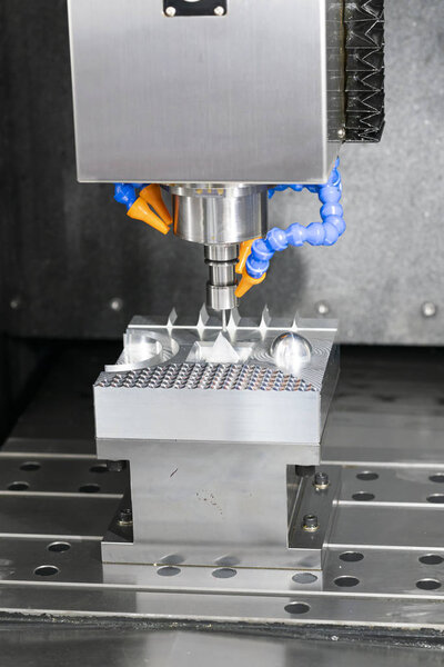 CNC machining center cutting mold