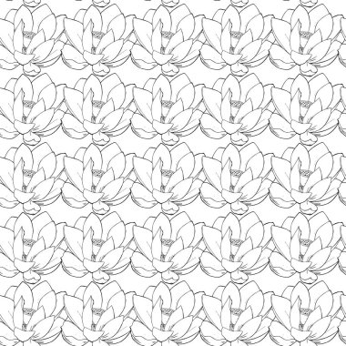 Nilüferli, pürüzsüz bir arka plan. Kağıt tasarımı, ambalaj, iç tasarım ve giysi için. Zen, meditasyon, etno tarzı