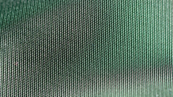Closeup Synthetic Fabric Abstract Green Wallpaper — Stock Photo, Image