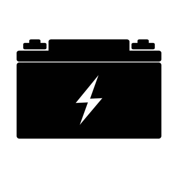 Einfaches Websymbol Für Autobatterien Flaches Design Folge — Stockvektor