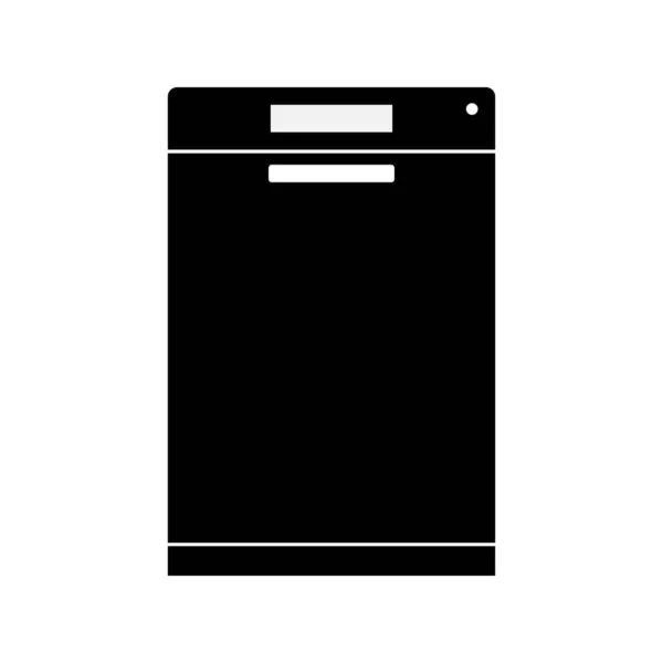 Значок Плоской Линии Посудомоечной Машины Вывеска Бытовой Техники Домашнее Оборудование — стоковый вектор
