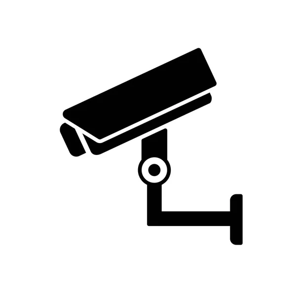 Cctv Icono Del Vector Cámara Signo Plano Lleno Para Concepto — Vector de stock