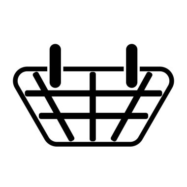 Düz Stil Alışveriş Sepeti