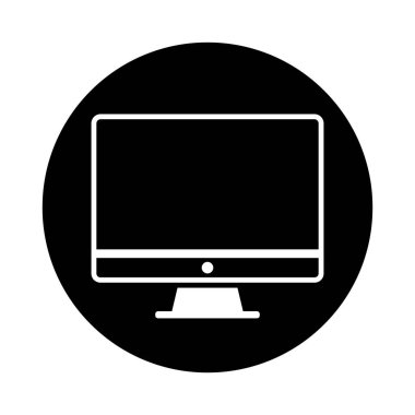 Bilgisayar Monoblock Monitör Görüntüsü. Düz balon tasarımı