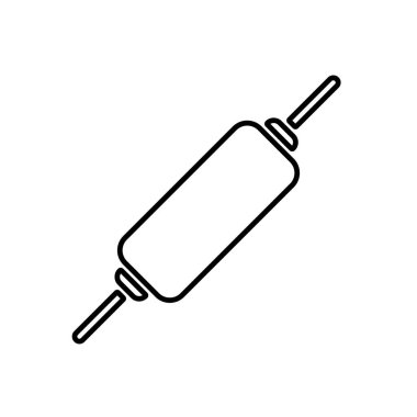 Yuvarlanan iğne simgesi. Mutfak fırıncısı burcu.