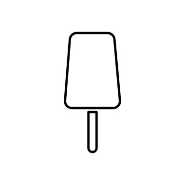 Dondurma Simgesi Düz Tasarımı