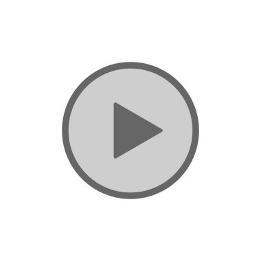 Gri oyun Simgesi, düz tasarım biçimi