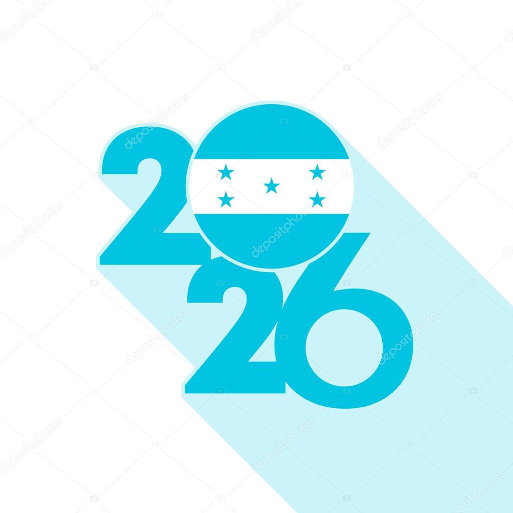 2026 Long Shadow Banner with Honduras Flag Inside.