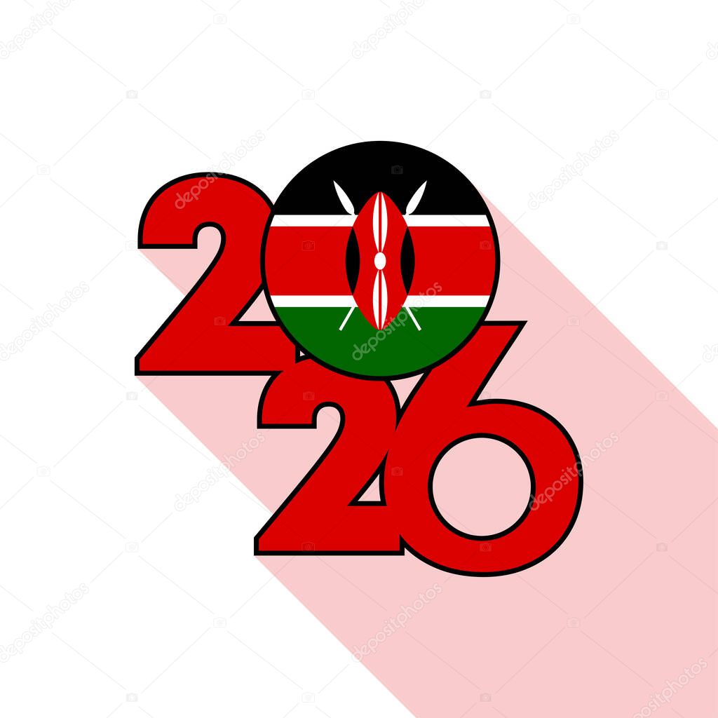 2026 Long Shadow Banner with Kenya Flag Inside.